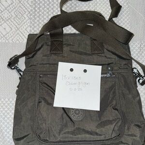 Men's Khaki Crossbody Bag